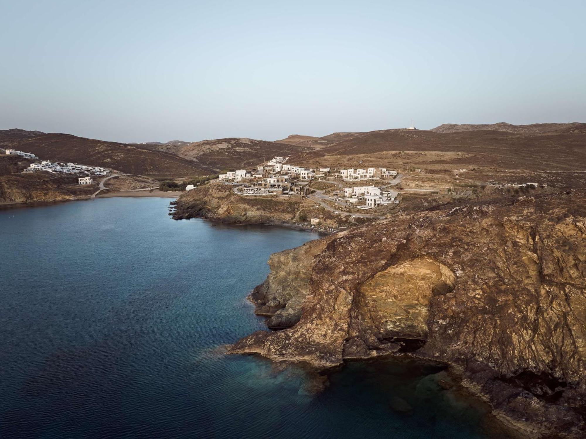 Semeli Coast Mykonos Curio Collection By Hilton Hotel Merchia Beach Ngoại thất bức ảnh