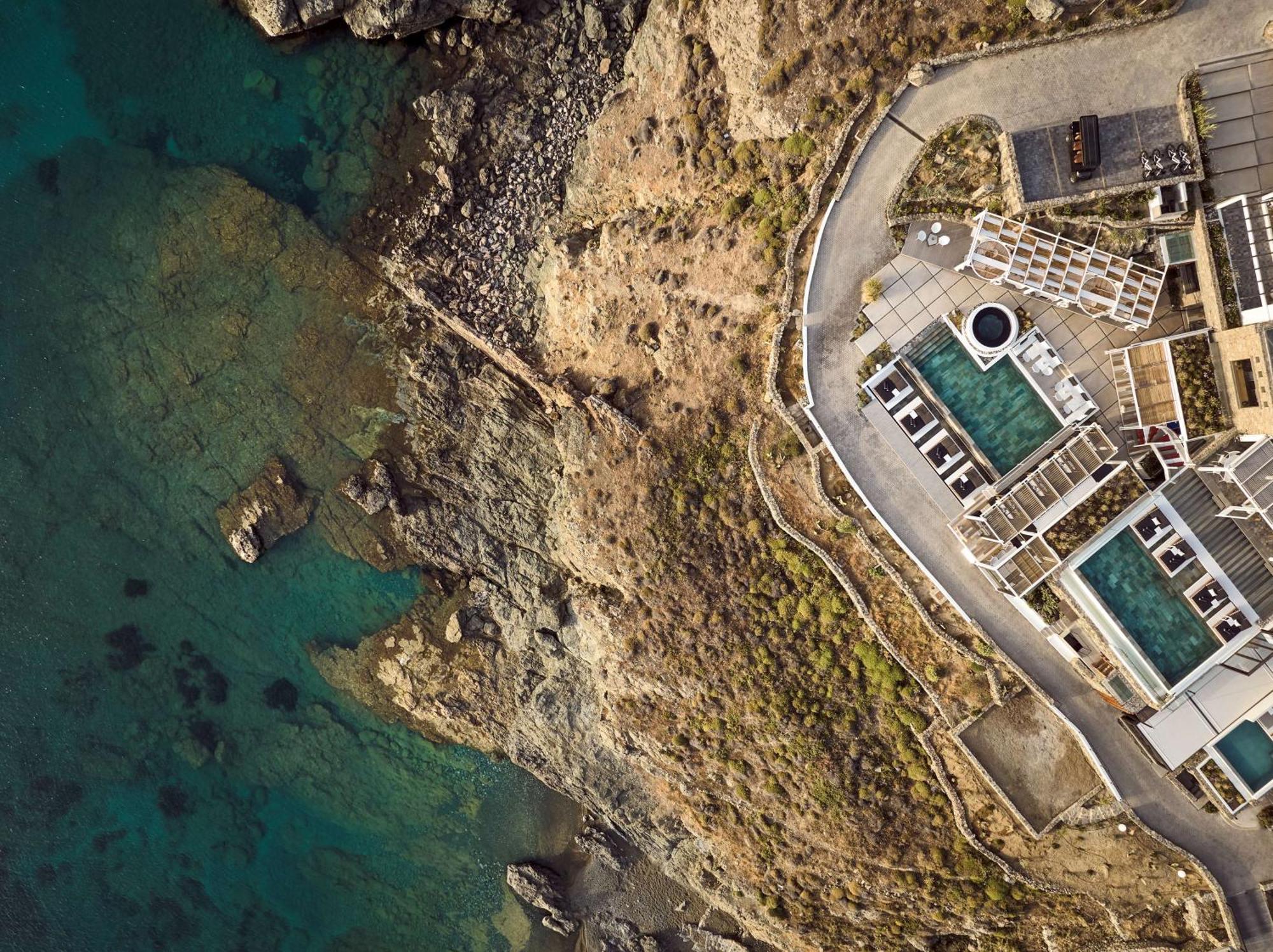 Semeli Coast Mykonos Curio Collection By Hilton Hotel Merchia Beach Ngoại thất bức ảnh