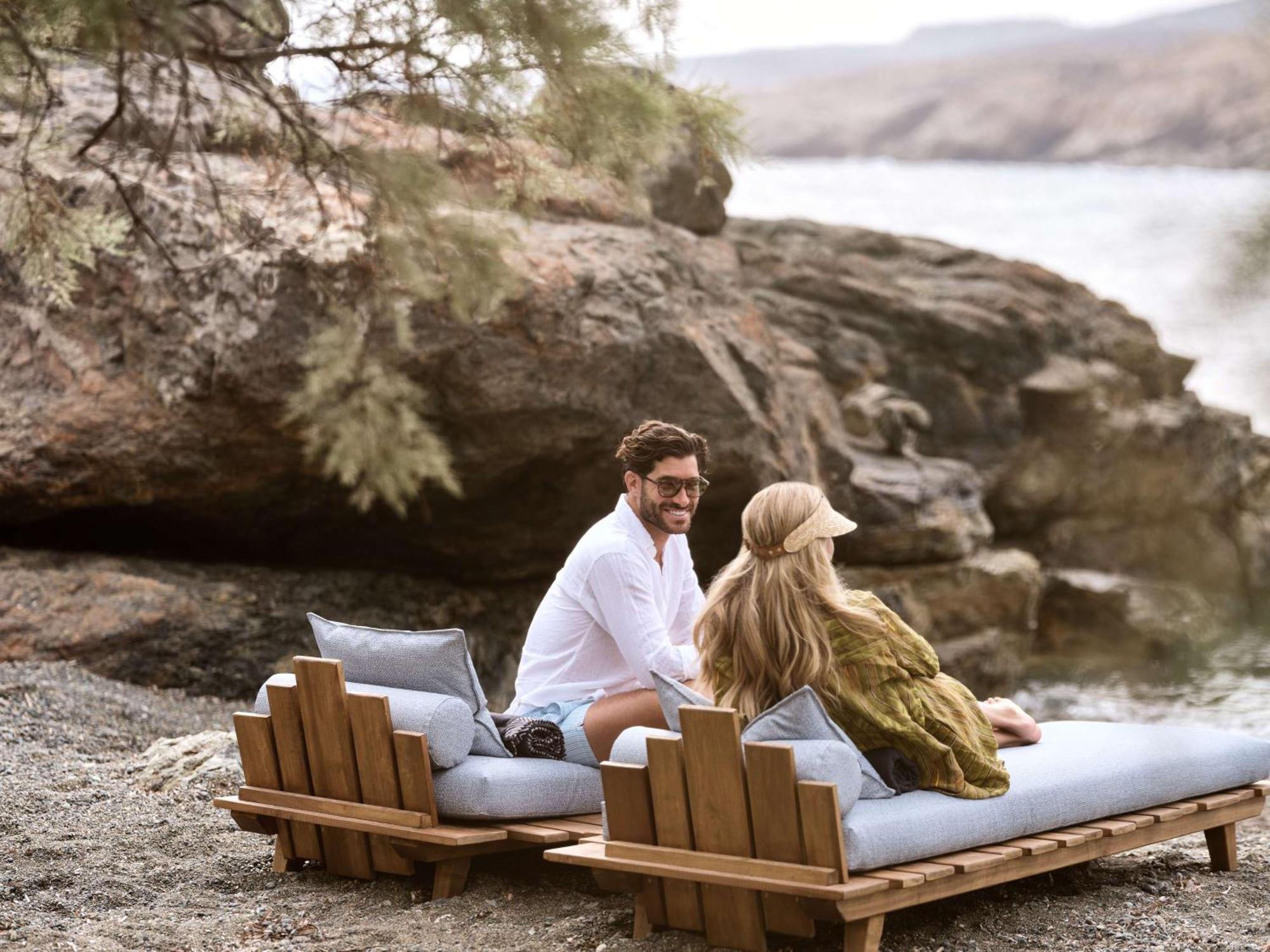 Semeli Coast Mykonos Curio Collection By Hilton Hotel Merchia Beach Ngoại thất bức ảnh