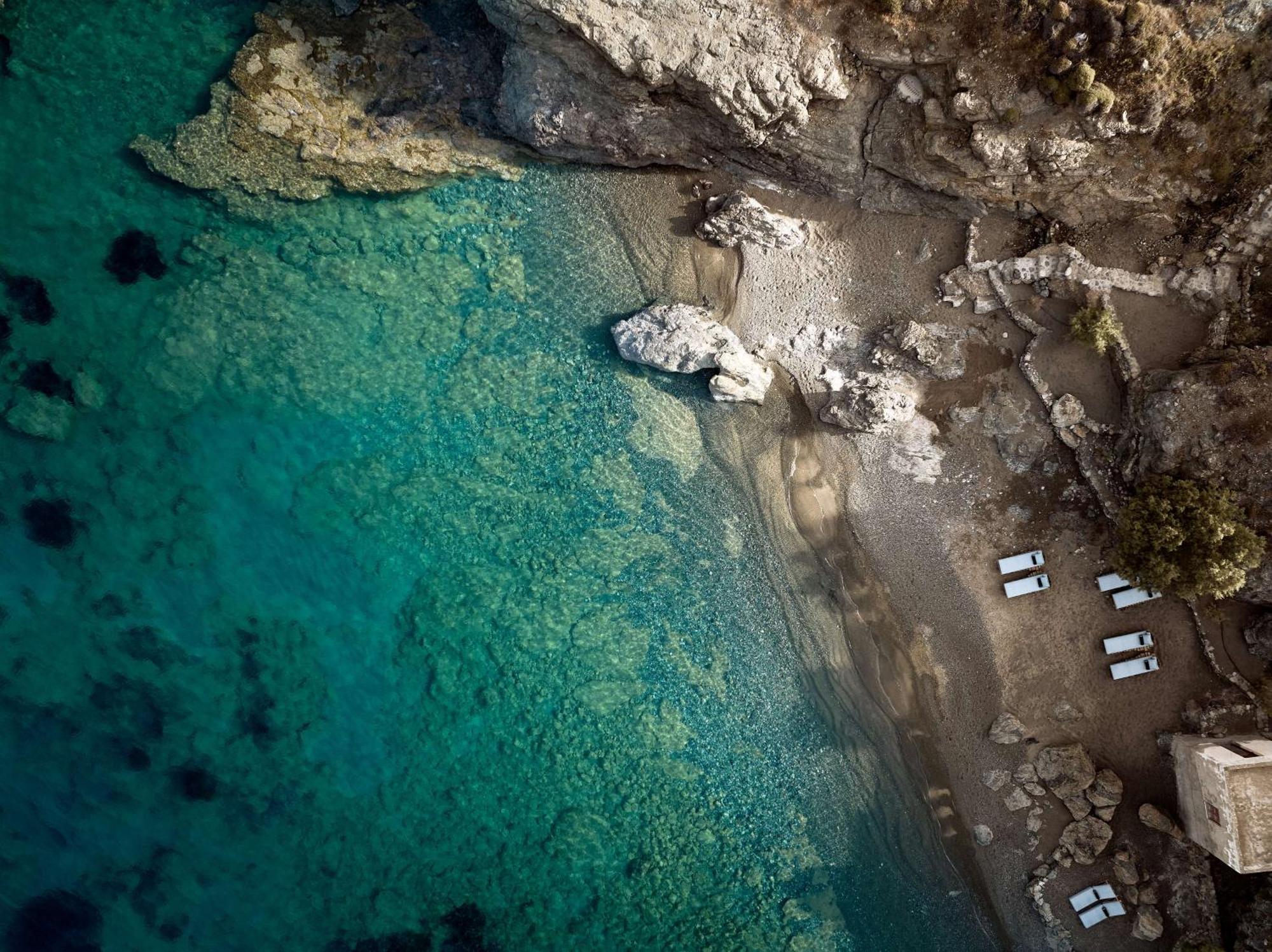 Semeli Coast Mykonos Curio Collection By Hilton Hotel Merchia Beach Ngoại thất bức ảnh
