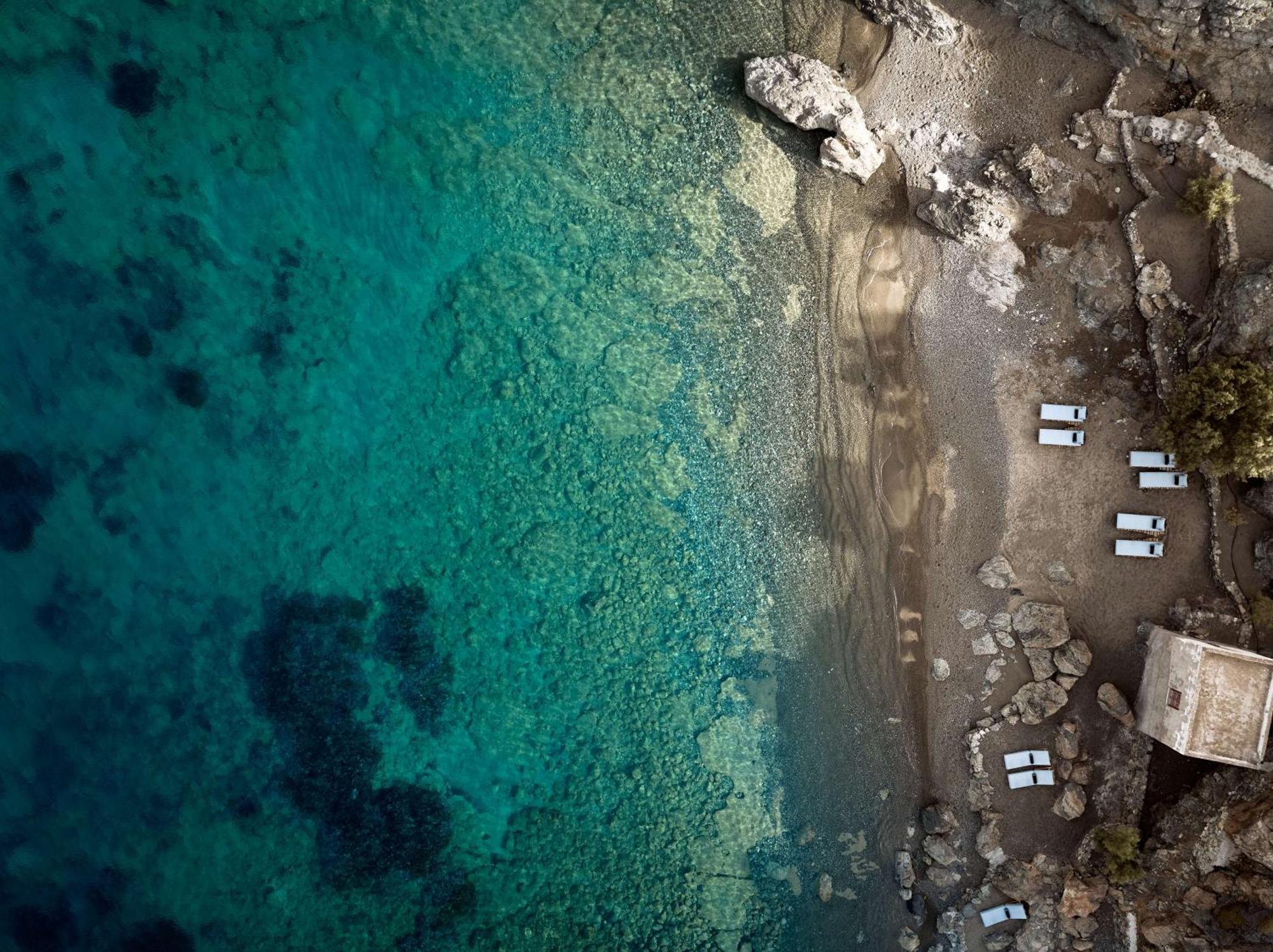 Semeli Coast Mykonos Curio Collection By Hilton Hotel Merchia Beach Ngoại thất bức ảnh