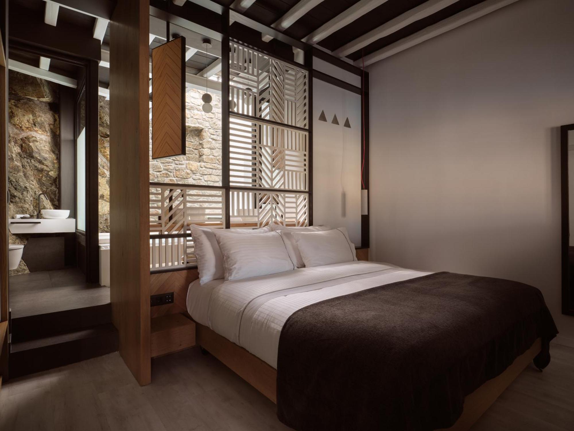 Semeli Coast Mykonos Curio Collection By Hilton Hotel Merchia Beach Ngoại thất bức ảnh