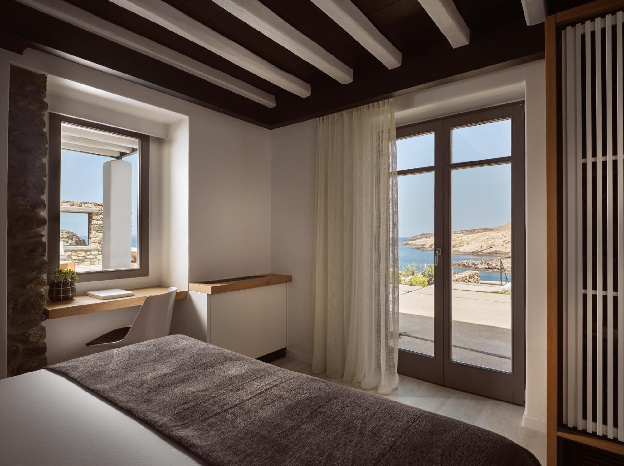 Semeli Coast Mykonos Curio Collection By Hilton Hotel Merchia Beach Ngoại thất bức ảnh