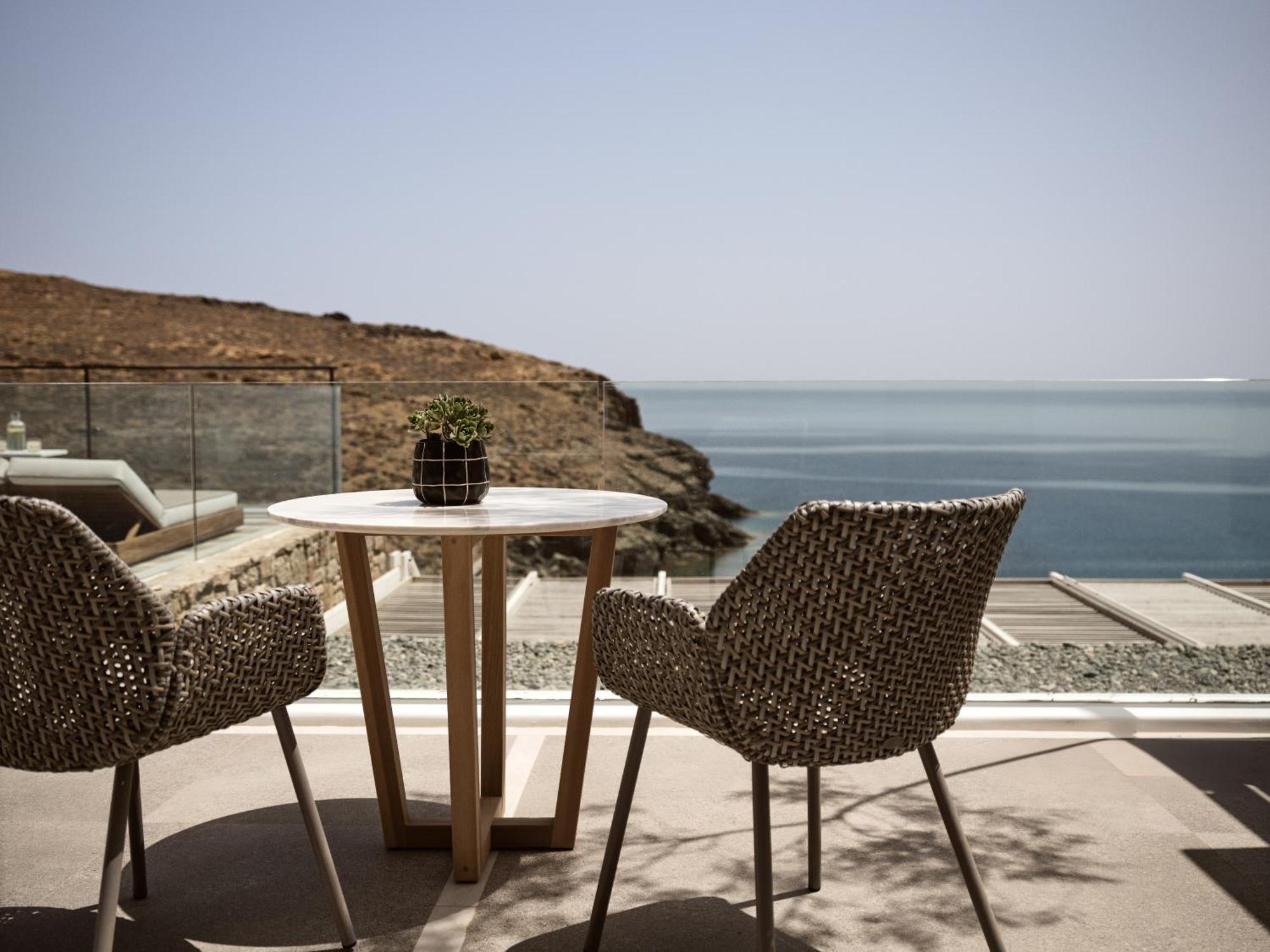 Semeli Coast Mykonos Curio Collection By Hilton Hotel Merchia Beach Ngoại thất bức ảnh