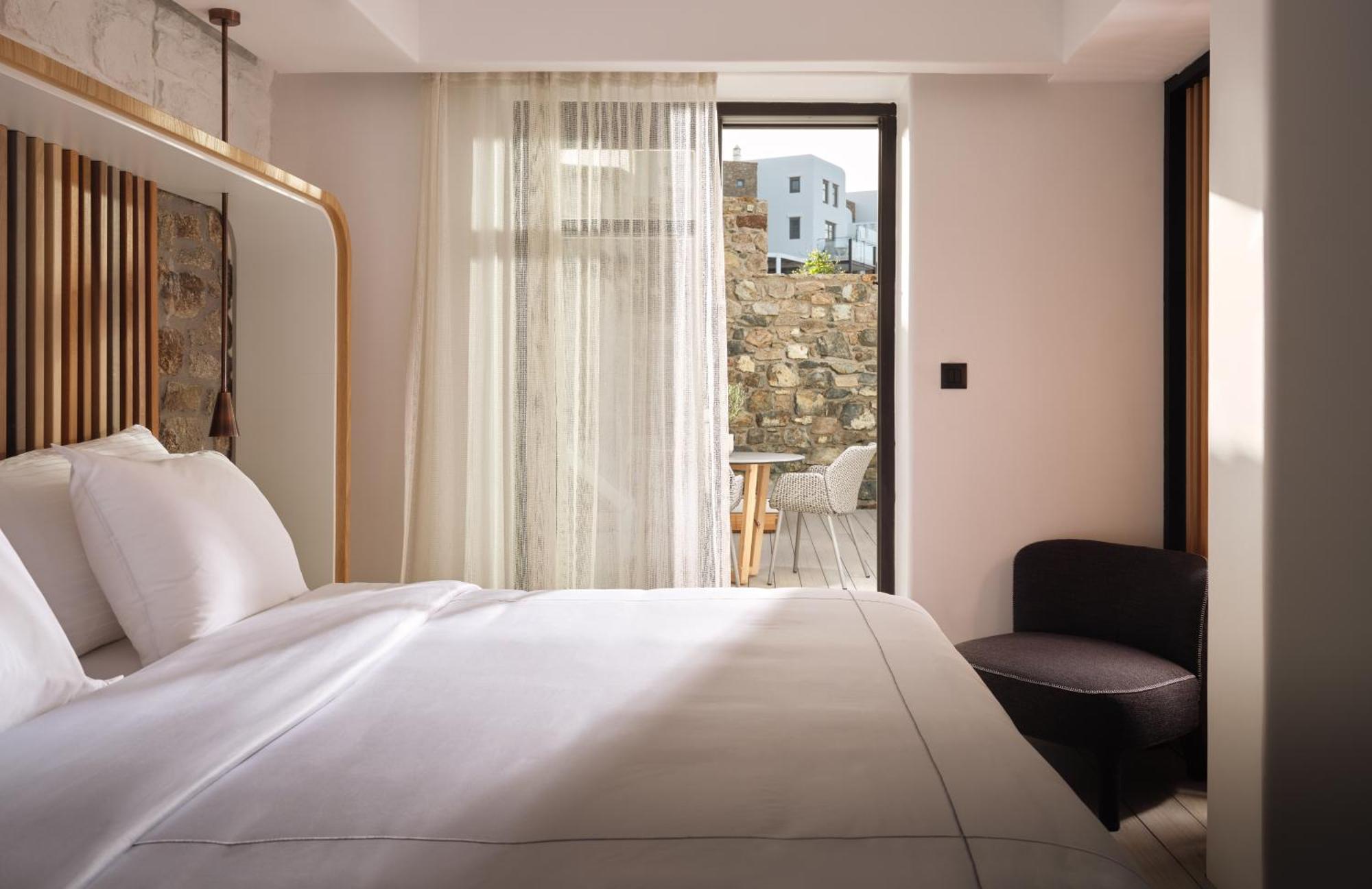 Semeli Coast Mykonos Curio Collection By Hilton Hotel Merchia Beach Ngoại thất bức ảnh