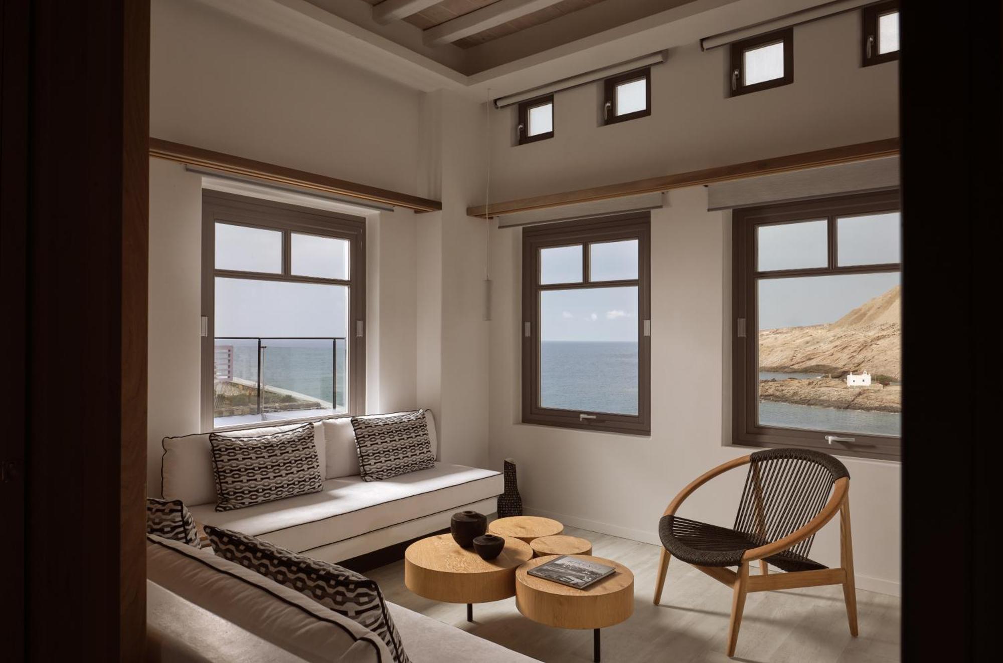 Semeli Coast Mykonos Curio Collection By Hilton Hotel Merchia Beach Ngoại thất bức ảnh