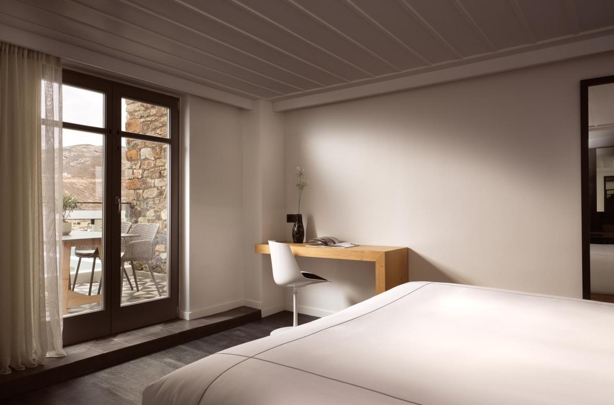Semeli Coast Mykonos Curio Collection By Hilton Hotel Merchia Beach Ngoại thất bức ảnh