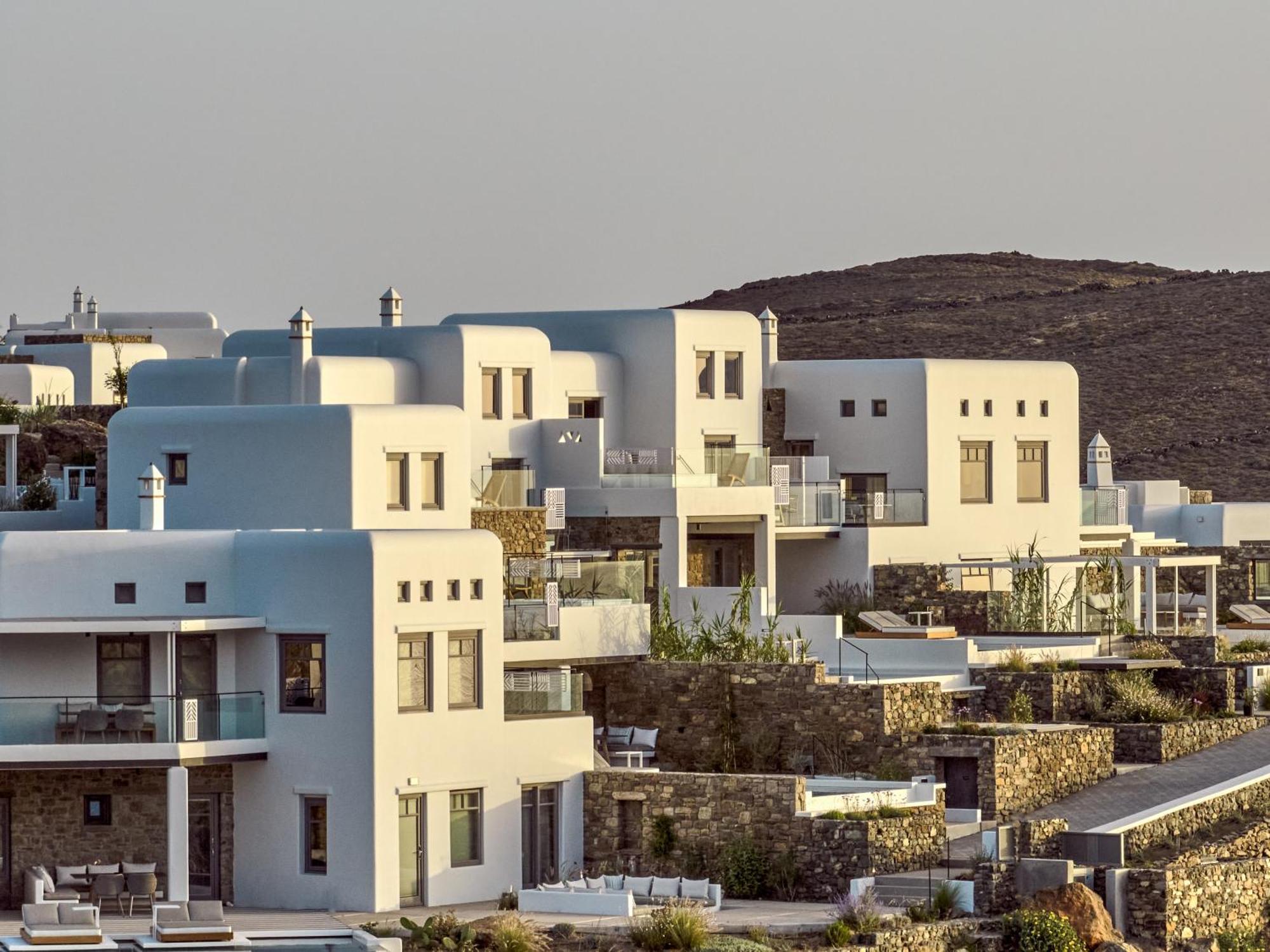 Semeli Coast Mykonos Curio Collection By Hilton Hotel Merchia Beach Ngoại thất bức ảnh