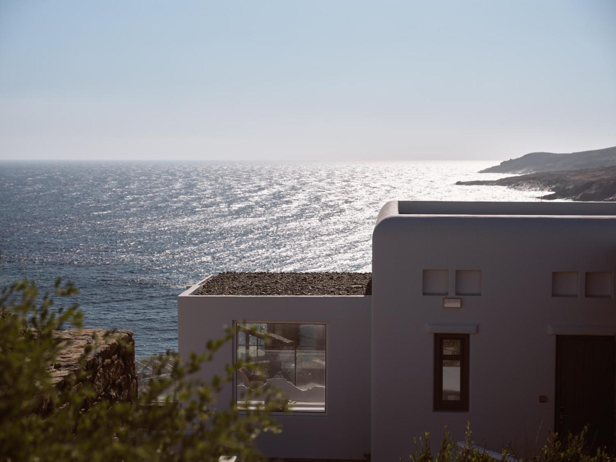 Semeli Coast Mykonos Curio Collection By Hilton Hotel Merchia Beach Ngoại thất bức ảnh