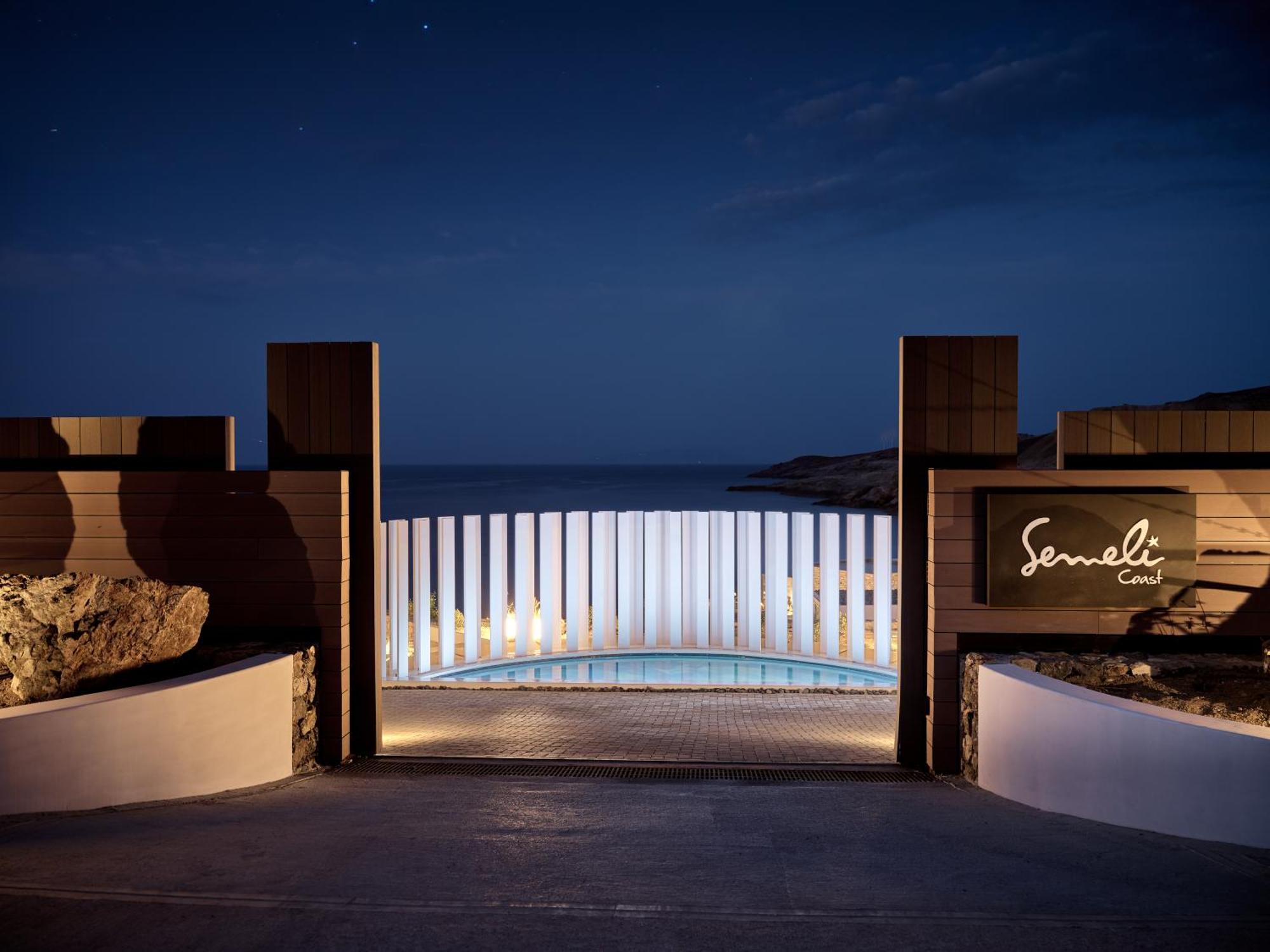 Semeli Coast Mykonos Curio Collection By Hilton Hotel Merchia Beach Ngoại thất bức ảnh