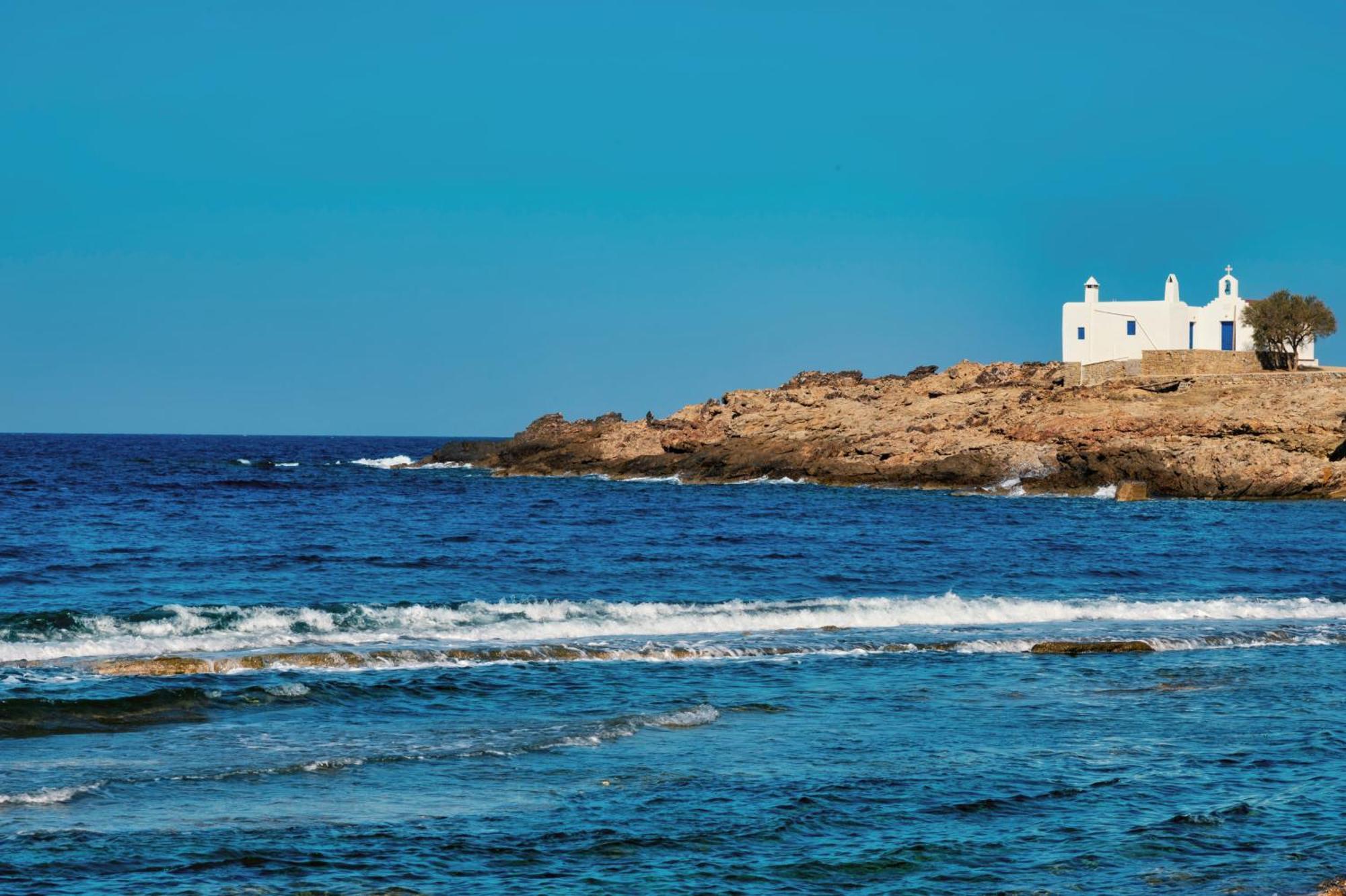 Semeli Coast Mykonos Curio Collection By Hilton Hotel Merchia Beach Ngoại thất bức ảnh
