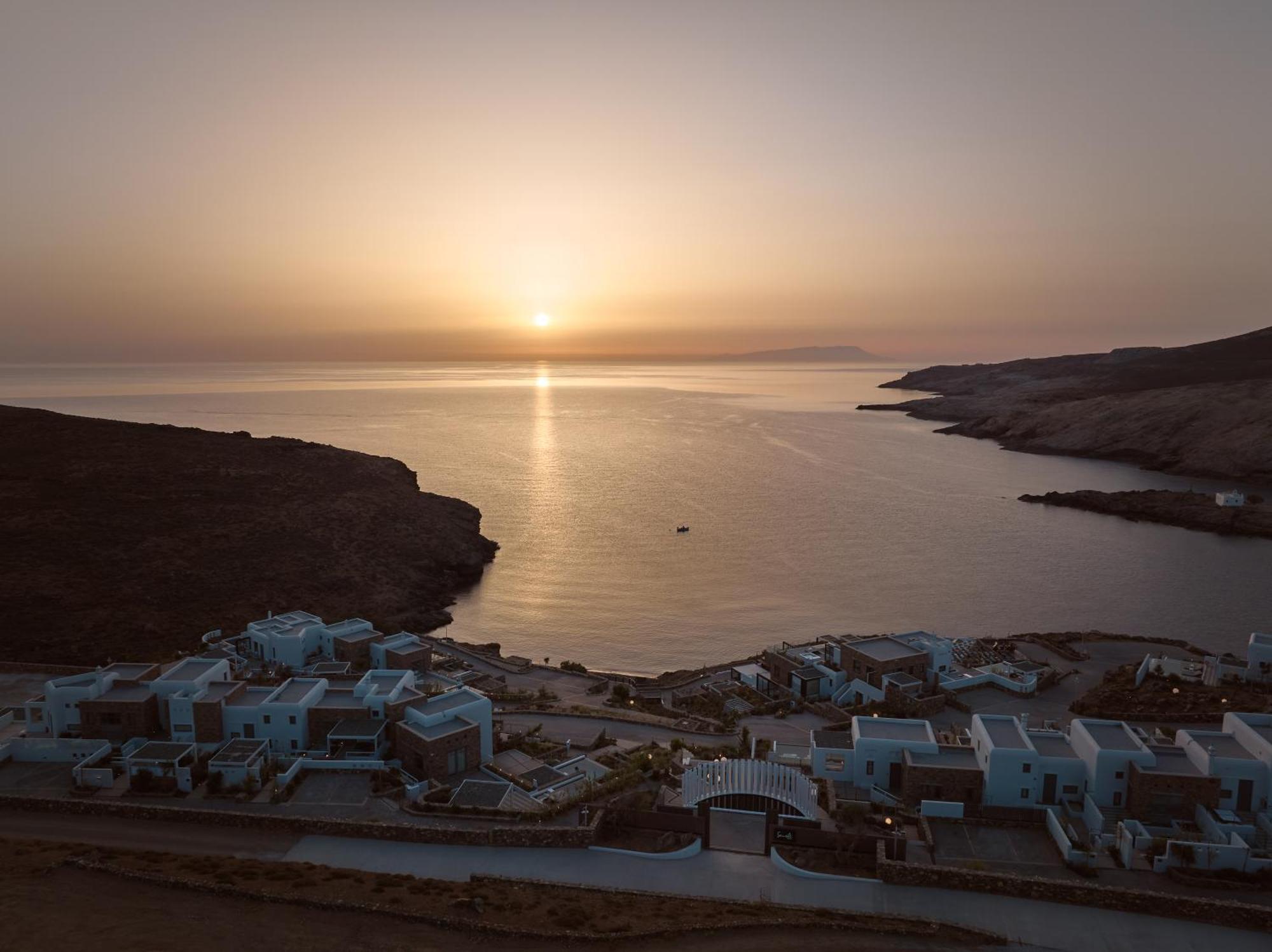 Semeli Coast Mykonos Curio Collection By Hilton Hotel Merchia Beach Ngoại thất bức ảnh